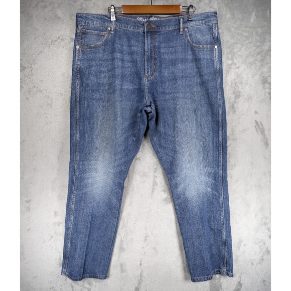 Wrangler Other - Wrangler Retro Relaxed Boot Jeans Men's 42x33 Blue Denim Western Cowboy Rodeo